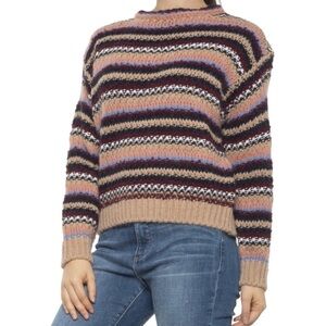 Anthropologie | Elsamanda Wool/Alpaca Blend Striped Sweater NWT - Made In Italy